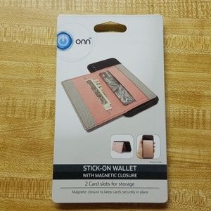 Stick on wallet